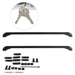 Universal Pair Auto Suv Roof Top Cross Bars Luggage Cargo Rack Aluminum. Fixed Price $64.03.