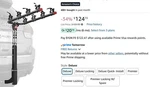Allen Sports 542RR-R 2IN Receiver Bike Hitch Mount Rack Black. Fixed Price $100.00.