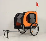 88LBS Pet Dog Cat Bike Bicycle Carrier Trailer Easy Folding Cart Frame Washable. Fixed Price $99.50.