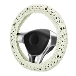 Crochet Steering Wheel Cover Set,cute Car Boho 14-15IN,H.... Fixed Price $38.55.