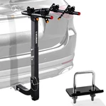 2/4 Bike Rack Hitch Mount Folding Carrier Truck Suv 2" Receiver W/ Straps. Fixed Price $79.99.
