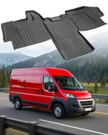 Car Floor Mat For Dodge Ram Promaster: Custom Fit Tpe All Weather Accessories.... Fixed Price $90.71.