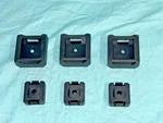 New! Thule Short Foot Extension Lot Of 3 For Snowpack Ski Rack 1500052617. Fixed Price $49.00.