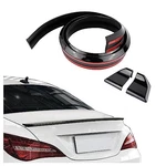 4.9FT Car Rear Spoiler - 3D Glossy Roof Trunk Lip Black. Fixed Price $21.50.