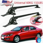 Universal Pair Auto Suv Roof Top Cross Bars Luggage Cargo Rack Aluminum. Fixed Price $54.10.