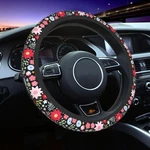 Cute Steering Wheel Cover 15 Inches, Neoprene Anti-slip Floral. Fixed Price $16.99.