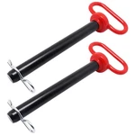 Yugtcen Hitch Pin Pcs Tractor Towing Clip 3/4X6-1/2" Red Handle. Fixed Price $52.80.