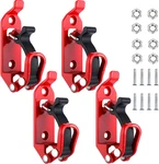 4 Pcs Shovel For Roof Rack, Metal Rubber Clamps, Wall Mounting Brackets, Q. Fixed Price $36.02.