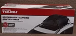 Hyper Tough Weatherproof Collapsible Rooftop Carrier 11.3 Cubic Feet Storage New. Fixed Price $71.99.