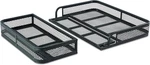 Universal Atv Front And Rear Cargo Basket Set Heavy-duty Steel Mesh, 2 Piece. Fixed Price $220.90.