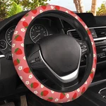 Strawberry Steering Wheel Cover,strawberries Flower Elastic. Fixed Price $20.03.