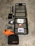 Mockins MA-27 60 X 20 Hitch Mount Cargo Carrier With Bag & Net Black. Fixed Price $88.52.