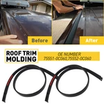 For 2007-2021 Toyota Tundra Crewmax Left+right Roof Trim Molding Sealing Strip. Fixed Price $26.59.