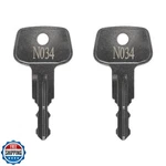 Hugexpen N034 Key Replacement For Thule Rack Core, Cylinder Bike. Fixed Price $27.99.
