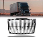 41.7 X 25.7 Chrome Front Grille - Bumper Cover Replaces 8084221, 21469. Fixed Price $259.99.
