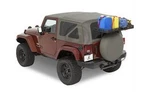 Bestop 41412-01 Bracket, Cargo Rack, Tailgate, Steel, Black, Fits Jeep, Each. Fixed Price $159.99.