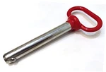 1/2" X 3.7"RED Handle Detent Pin,head Towing Hitch Pin,safety Coupler Locking. Fixed Price $22.41.
