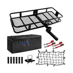 Pingdir Folding Hitch Mount Cargo Carrier Rack Basket 60"*21.5"*6" Haul.... Fixed Price $172.03.