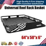 64"X 50"X 6" Universal Rack Basket 200 Lbs Rooftop Cargo Carrier Usa. Fixed Price $144.99.