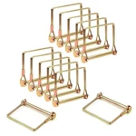 Minelife 12 Pieces Wire Lock Pin, 1/4 Inch Heavy Duty Safety Coupler Shaf.... Fixed Price $19.43.