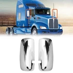Door Mirror Cover For Kenworth T660, Passenger And Driver Side Chrome .... Fixed Price $153.88.