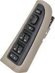 Front Driver Side Door Lock And Power Window Switch & Tan Bezel Assembly. Fixed Price $44.99.