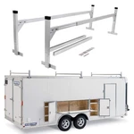 Starone Trailer Ladder Rack, Adjustable For 4' - Large, Silver. Fixed Price $220.88.