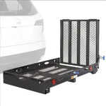 Silver Spring Folding Scooter Wheelchair Carrier W/ 59" Ramp Steel 500 Lb. Fixed Price $184.00.