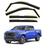 Breejoy In-channel Window Rain Guards Fit For Dodge Ram 1500 New Body 4 Pcs. Fixed Price $69.37.