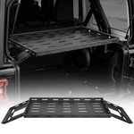Vevor Rear Trunk Cargo Rack Basket Storage Carrier For 07-24 Jeep Wrangler Jk. Fixed Price $106.99.