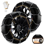 Dedc Suv Snow Chains, Tesla Model Y Compatible, 235-275, Set Of MS1521. Fixed Price $42.95.