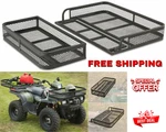 Atv Front Rear Rack Set Universal Drop Cargo Basket Storage Carrier Hauler 2. Fixed Price $209.90.