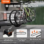 Hitch Mount Rack, 2-BIKE Platform Style, Rv. Fixed Price $108.96.