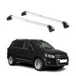 For Volkswagen Tiguan 2009-2017 Omac G004965 Gray Raised Roof Rails Cross Bars. Fixed Price $129.99.