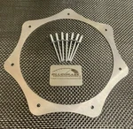 Stainless Steel Trim Ring Exhaust 3.5 With 4.0 Hole Turbo. Fixed Price $24.95.