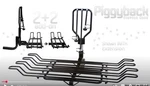 Bike Platform Carrier Rack Rage Powersport Piggyback 2+2 BC-08581-2A-2EXT. Fixed Price $450.00.