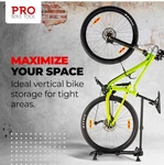 Pro Bike Tool Vertical Upright Bicycle Floor Stand - Indoor Storage Rack. Fixed Price $59.99.