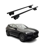 Roof Racks Luggage Carrier Cross Bars Iron For Volvo XC60 2018-2025 Black 2PCS. Fixed Price $139.99.