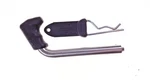 Receiver Hitch Stainless W/ Comfort Grip-pin Wiz Pro-easy In/out. Fixed Price $15.25.
