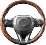 Wood Grain Steering Wheel Cover For O/d Type 2014-2023 Ultra-thin Anti-slip. Fixed Price $77.08.