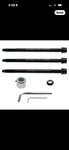12X142MM Adapter With Wahoo Kickr Snap, Supports 12MM Thru-axle Rear Dropouts.... Fixed Price $30.00.