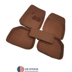 Floor Mats Front & Rear Liner Waterproof All Weather 5PC Universal Auto. Fixed Price $30.72.