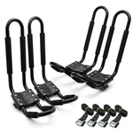 Vallix 2 Pairs Kayak Roof Rack For Car, J-bar Carrier Suv & Trucks,. Fixed Price $78.43.