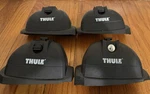 Thule 460R Rapid Podium Foot Pack + Fit Kit Mounts. Fixed Price $119.95.