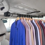 Expandable Heavy Duty Car Clothes Rack, 35-63 Inches For Sedans, Suvs, Trucks. Fixed Price $34.70.