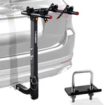 2 Bike Bicycle Carrier Racks Hitch Mount Double Foldable For Cars Truc. Fixed Price $173.99.