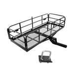 Folding Hitch Mount Cargo Carrier 60" X 24" 14" 510 Lb Capacity Heavy Duty .... Fixed Price $242.43.