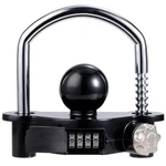Black Trailer Hitch With Combination Lock, Fit 1-7/8", 2", 2-5/16" Coupl.... Fixed Price $34.32.