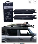 Stevie! Surfboard Car Roof Rack Padded System (holds Up To 3 Boards) Fits .... Fixed Price $30.00.