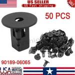 50 Nylon Car Inner Fender Grommet Fastener Auto Body Clip For Toyota 90189-06013. Fixed Price $8.52.